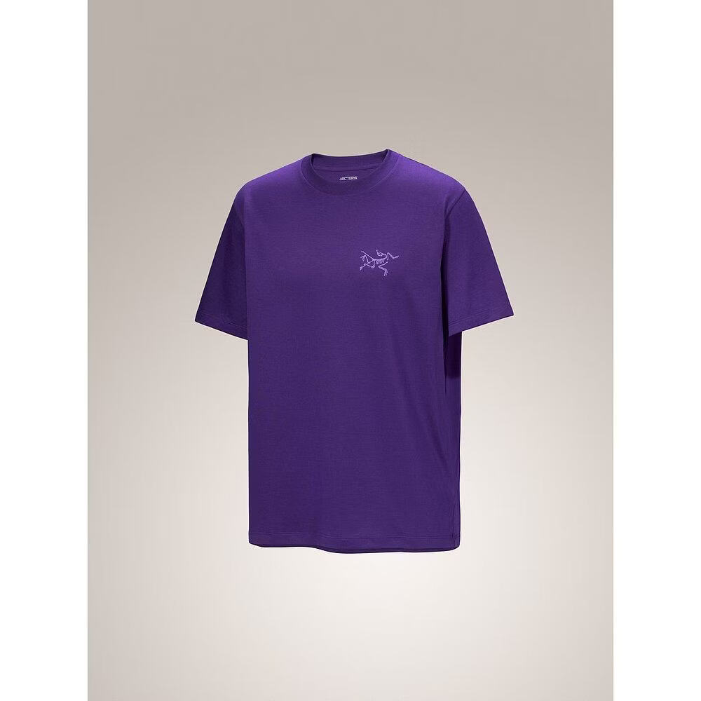 始祖鸟（ARC'TERYX）加拿大直邮始祖鸟Kragg SL男户外运动登山速干透气短袖T恤 岩隙紫Azalea  M