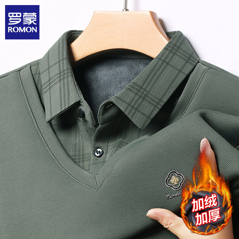 ���ɣ�ROMON�����޼�����ë���ж����¿ů����������ʿ��֯��������� ��ɫ ���� 3XL (185) (��������160-175��) 53.8Ԫ