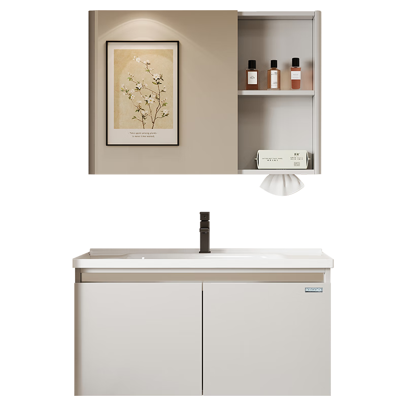 �ƹ� K8042 ԡ�ҹ��մ�һ��ϴ���辵����� 70cm ������ϴ����ϴ��̨ 616.55Ԫ