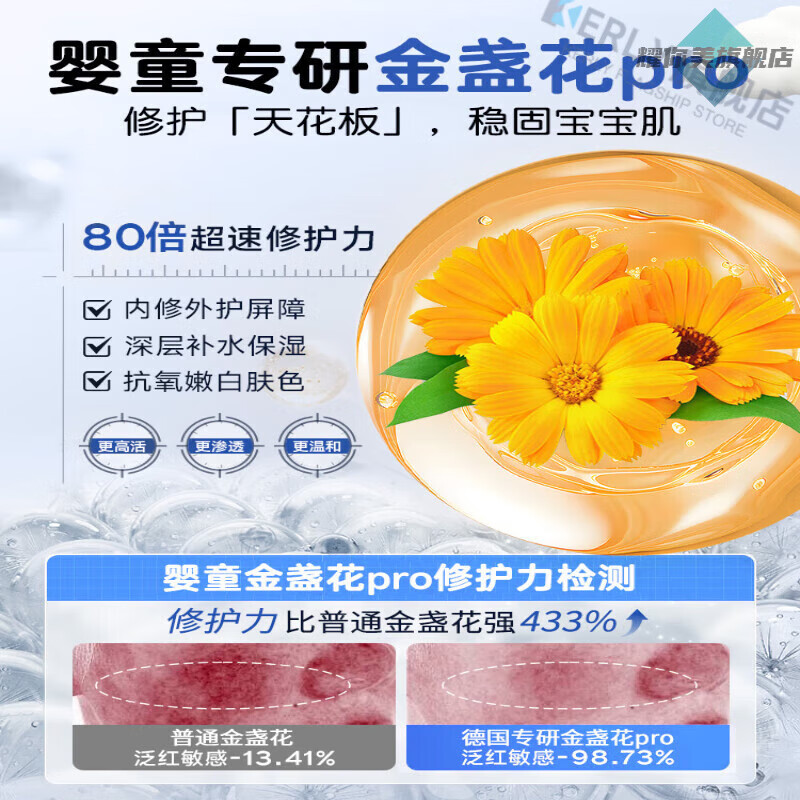 LUJAHA省童面霜去黄提亮保湿滋润补水秋冬季儿童男女孩专用青少年 3瓶装【家庭常备 守护宝宝娇嫩肌】 官方直售