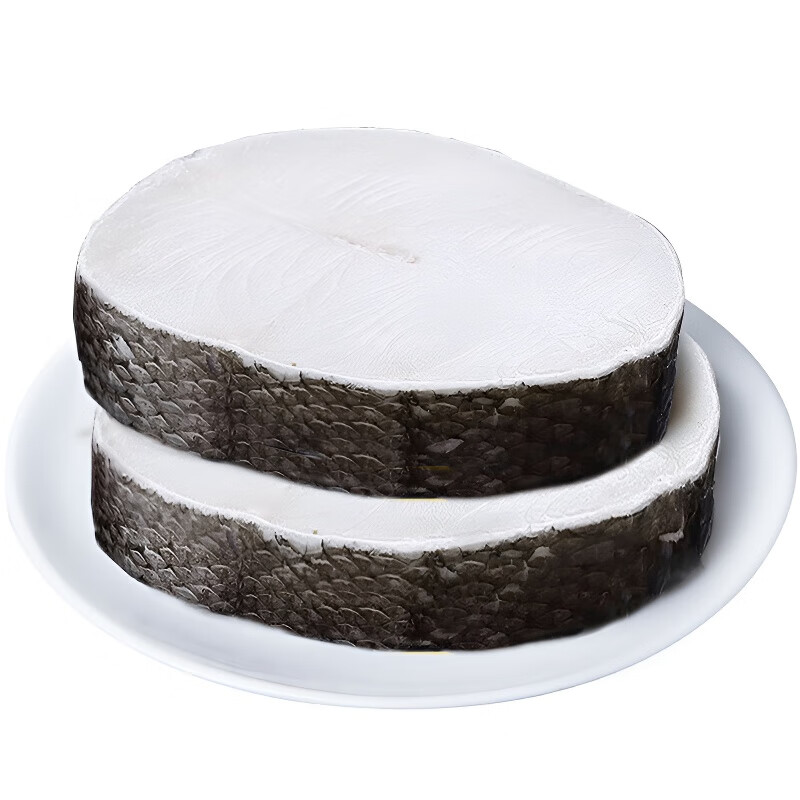 oeny俄罗斯鳕鱼鳕鱼特大中段深海鳕鱼雪鱼宝宝婴儿辅食银鳕鱼中段切片 精选中段去骨宝宝装 1000g