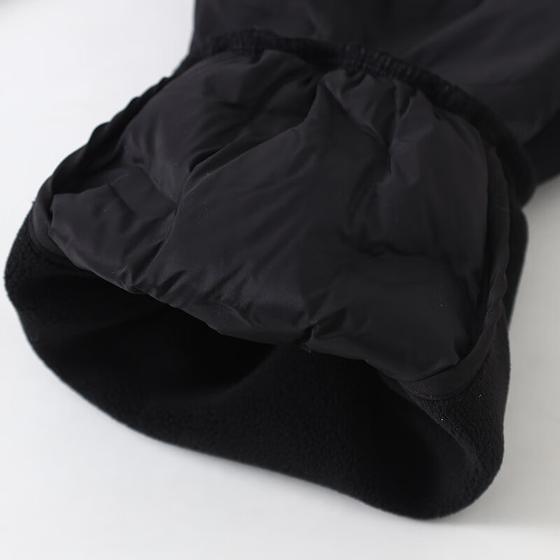 大嘴猴(paul frank)儿童羽绒裤2025秋冬新款中大童保暖防寒男女童休闲外穿厚下装 黑色 140