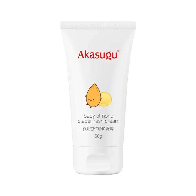 Akasugu爱舒屋护臀膏婴儿宝宝专用新生儿护臀霜红屁股PP霜屁屁膏 杏仁护臀膏50g