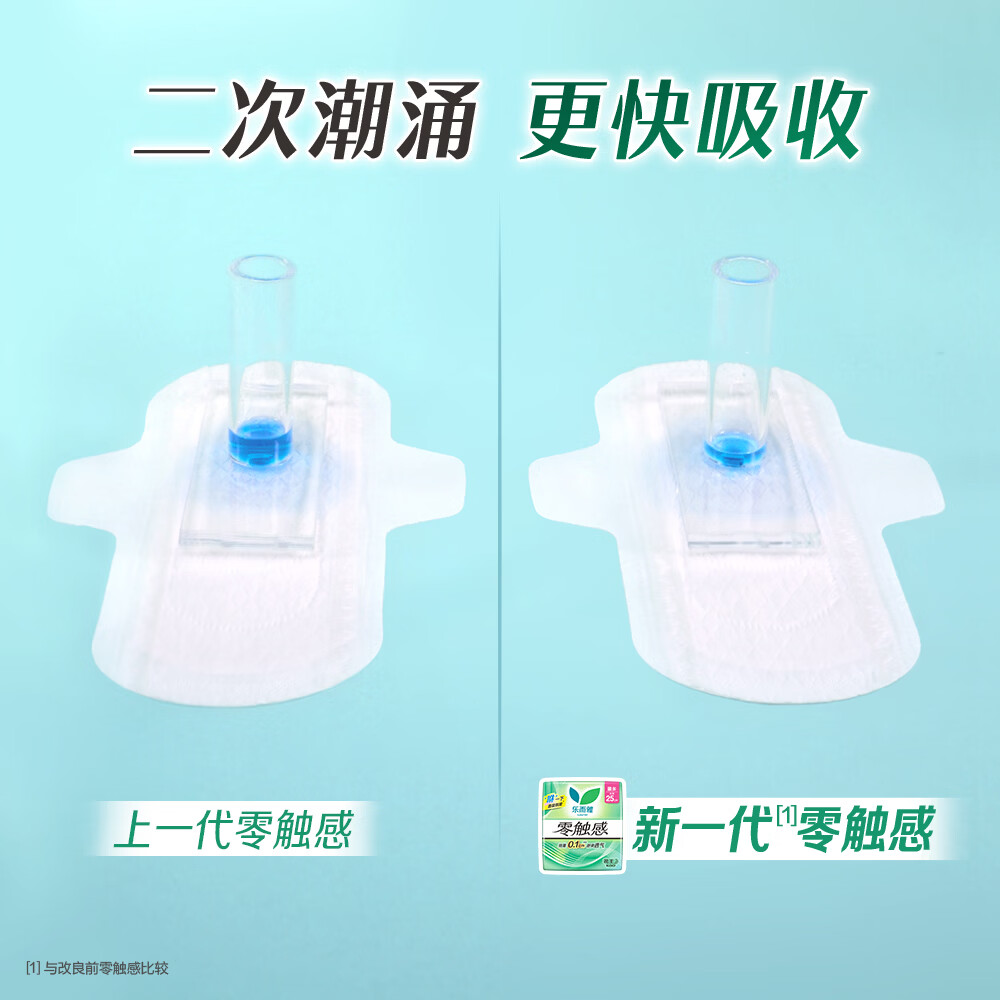 乐而雅花王零触感卫生巾日用夜用防漏干爽亲肤姨妈巾 【零触感】全周期组合80片