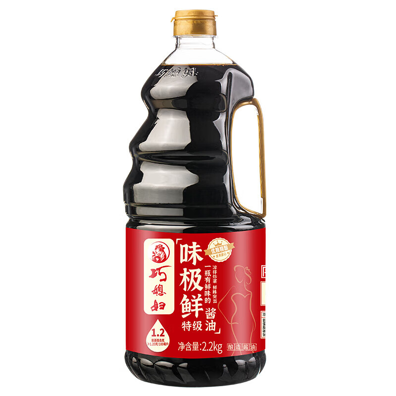巧媳妇特级味极鲜酱油家酿造用放心 2