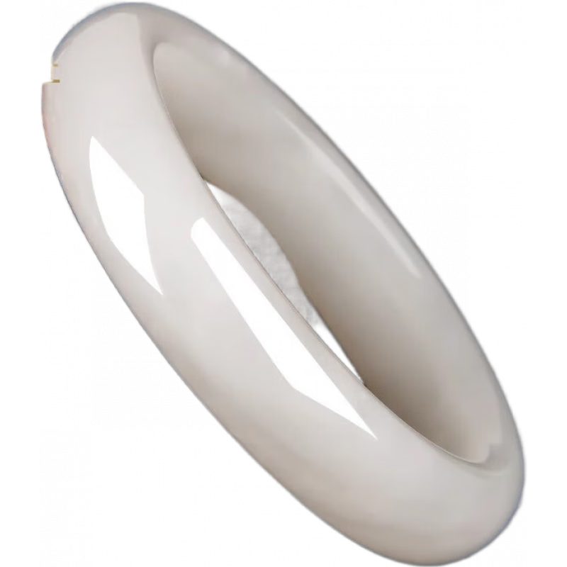 五花八门H21云翠社新疆羊脂级和田玉手镯玉镯白玉手镯天然