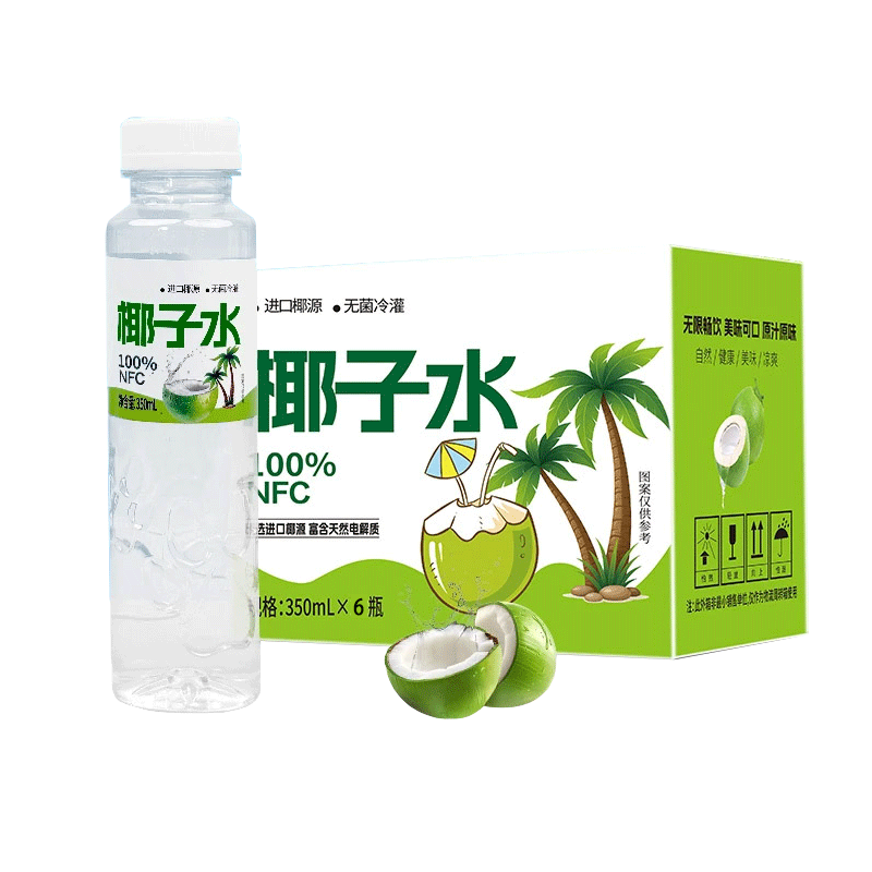 ������� 100%NFCҬ��ˮ �����ǽ���Ҭ�� 350ml*6ƿ 13.9Ԫ