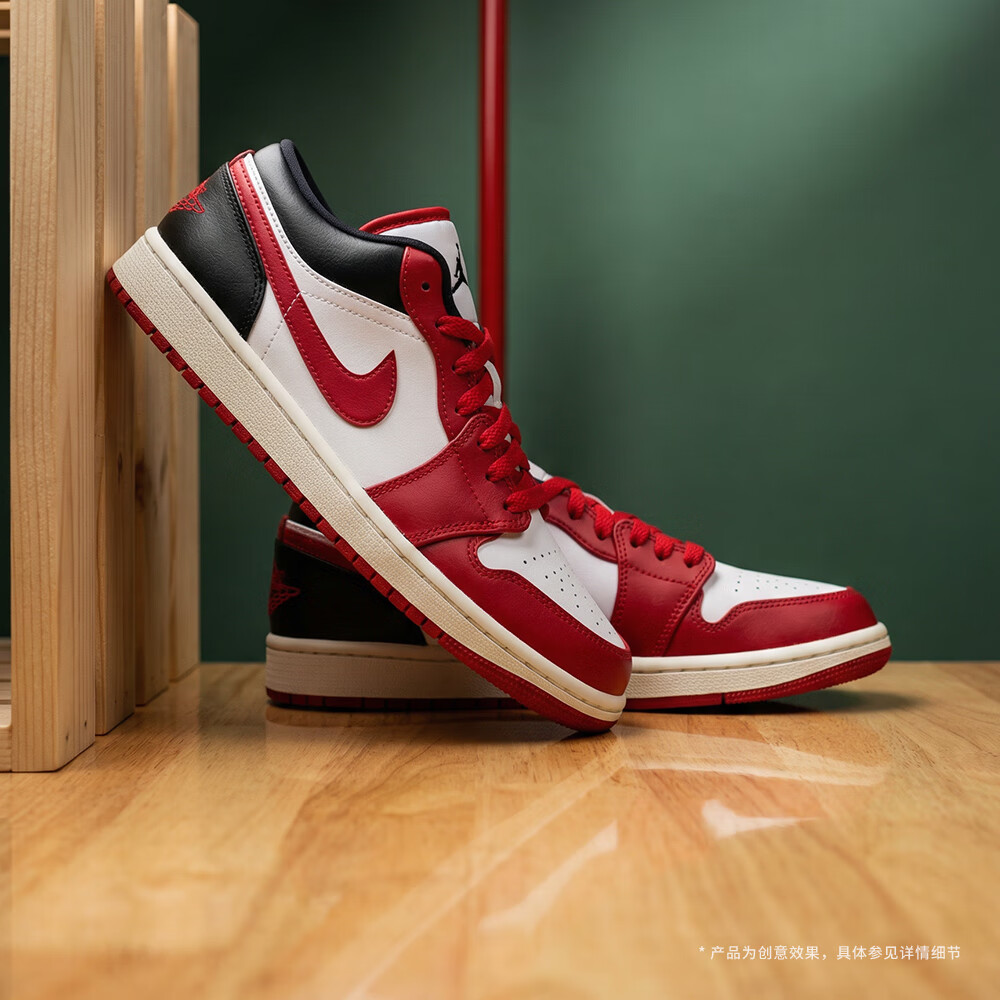 耐克（NIKE）2026年女子 AIR JORDAN 1 LOW AJ1篮球鞋 DC0774-160 37.5