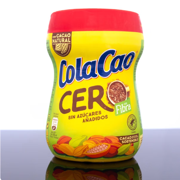 高樂高進(jìn)口高樂高可可粉Cola Cao固體飲料膳食纖維巧克力粉沖飲谷物飲品 0糖膳食纖維可可粉300g