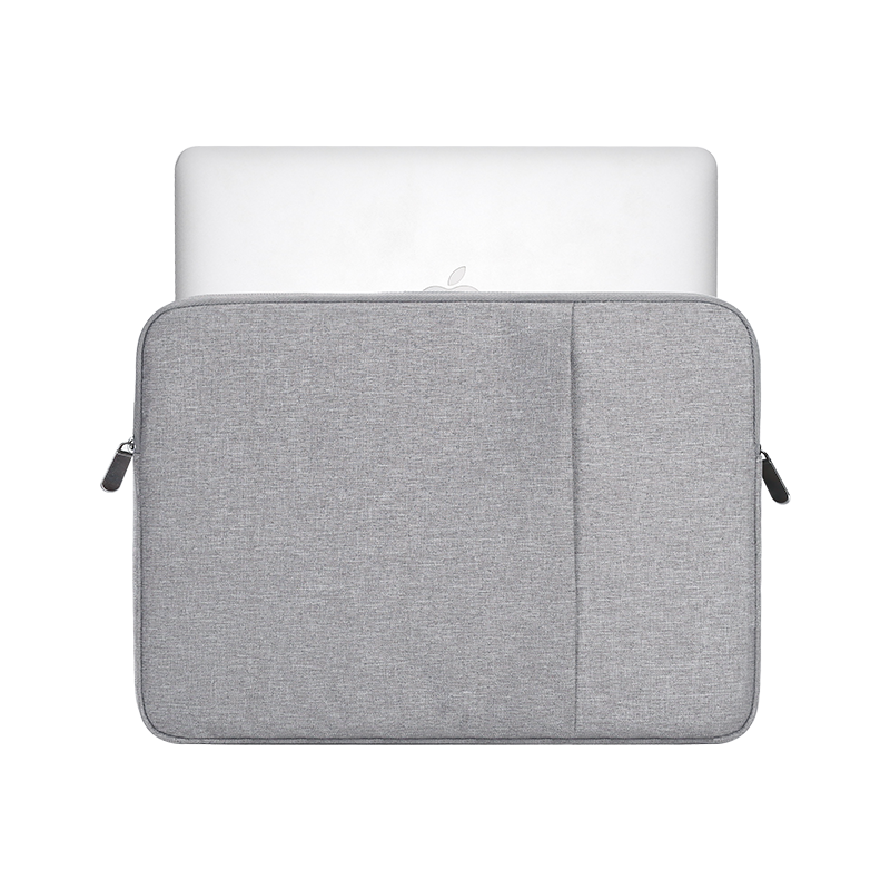 BUBM 苹果小米13.3英寸MacBook笔记本电脑包女商务内胆包男联想小新保护套轻薄FMBD 13.3英寸灰色