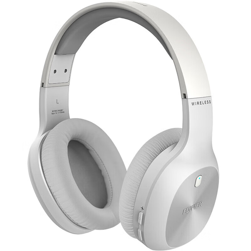 漫步者(EDIFIER)/漫步者 无线蓝牙耳机头戴式带麦K歌降噪音乐 W800BT PLUS白 官方标配