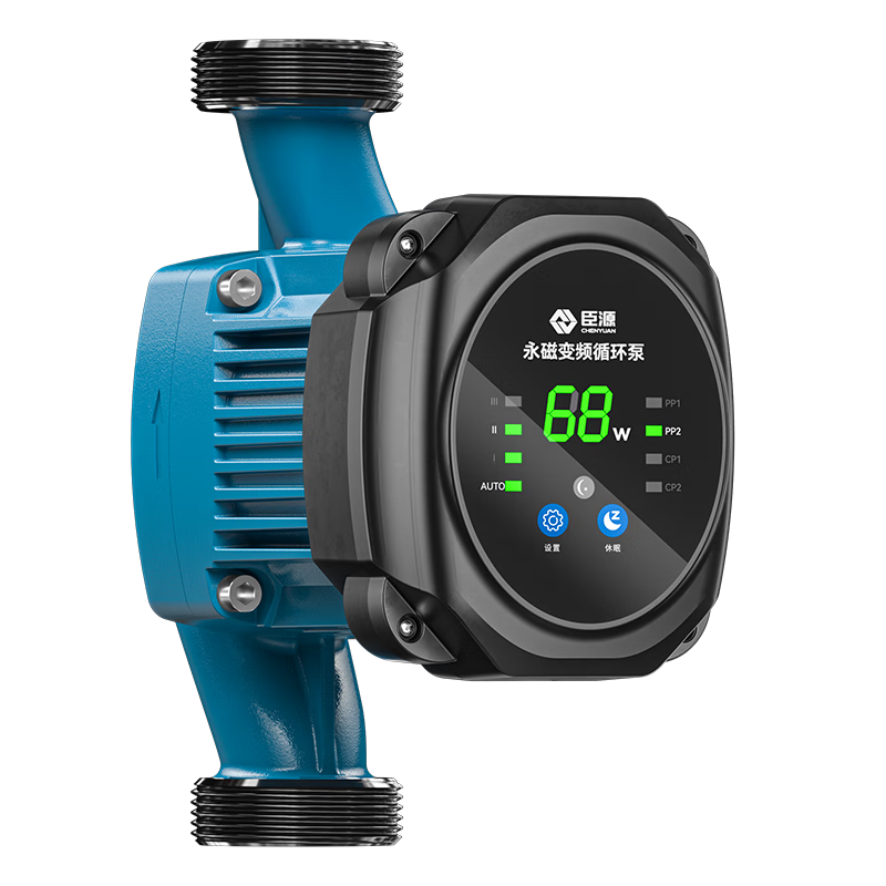 臣源（CHENYUAN）暖气循环泵地暖地热循环泵热水回水系统家用全自动永磁变频循环泵