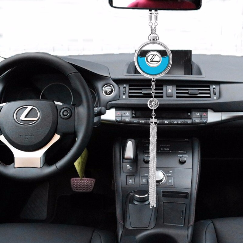 车之辉 汽车雷克萨斯es250车标挂件凌志is车载香水挂饰 内饰精油车标