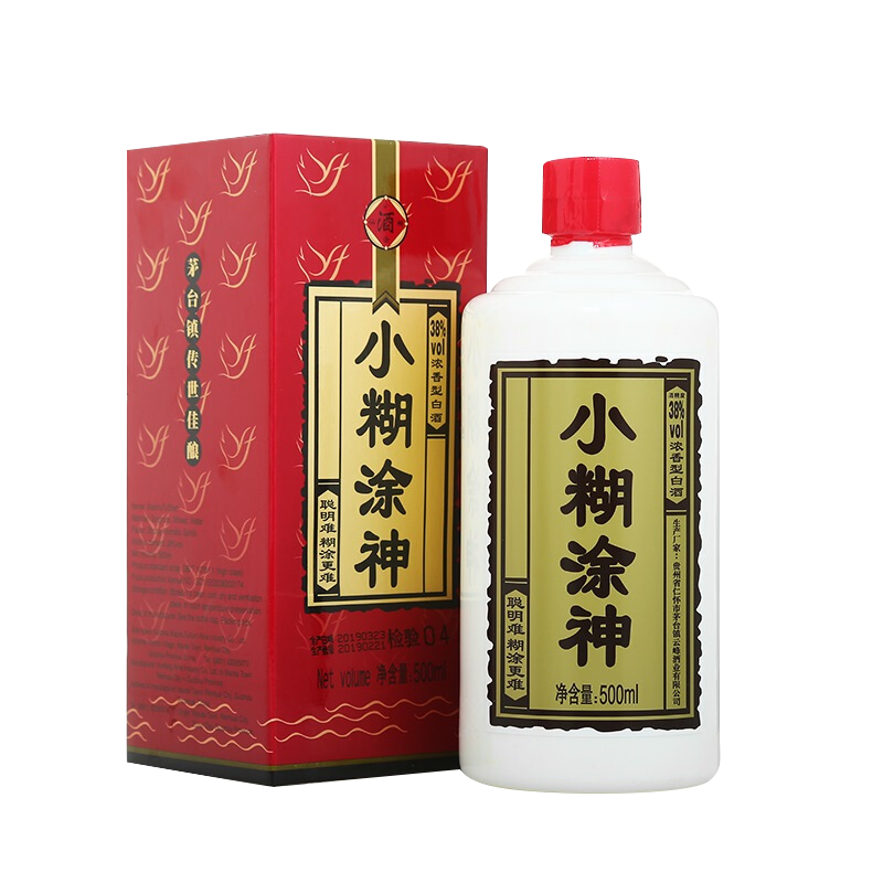 小糊涂仙 经典系列 小糊涂神 38%vol 浓香型白酒 500ml 单瓶装