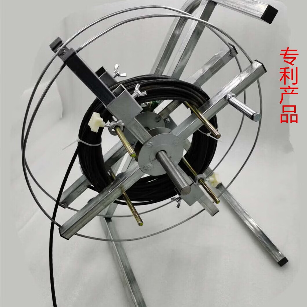 打盘卷线神器打捆绕线架器放线架电源线盘缠线纺光纤网线电工工具 打盘神器 45直径*13厚度