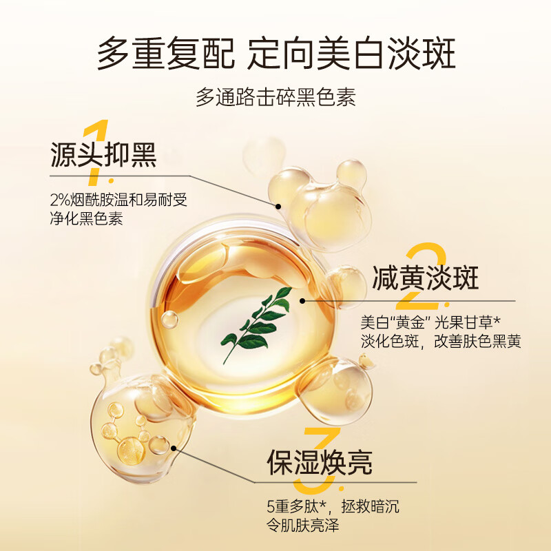 MIGUHARA咪咕哈啦补水面膜护肤品美白淡斑提亮保湿补水新年礼物女 美白面膜3盒（15片）