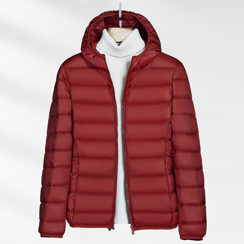 雅鹿轻薄羽绒服女2025新款春秋短款时尚鸭绒韩版时尚薄款外套