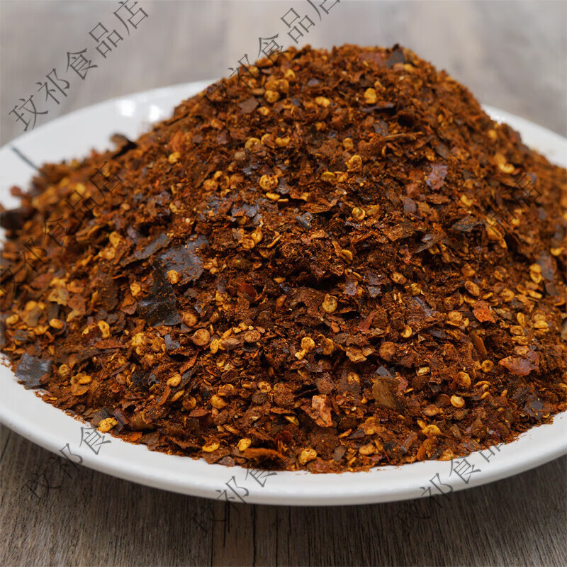 贵州糊辣椒面特产特辣超辣胡辣椒粉正宗柴火手工香辣凉拌蘸水 微辣半斤