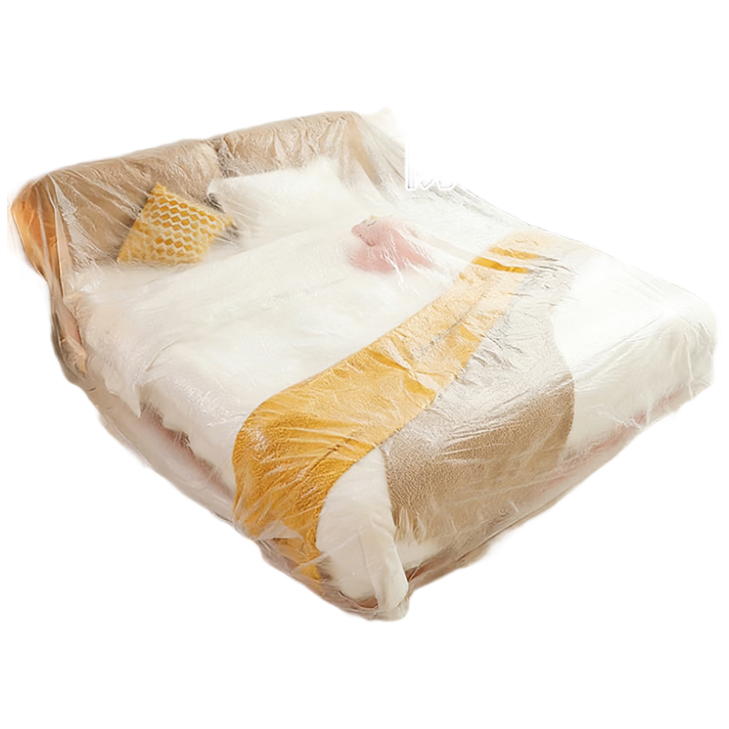 南极人（Nanjiren）松紧束口防尘罩沙发遮灰尘一次性床罩塑料罩 家具防尘膜