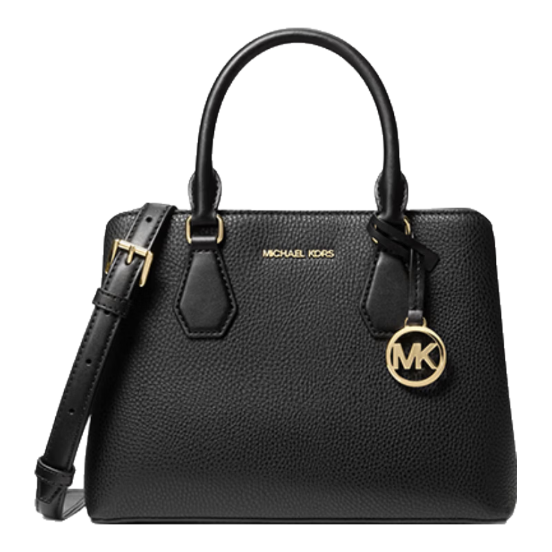MICHAEL KORS【新年禮物】邁克高仕 MK Camille 小號(hào)手提包托特包單肩斜挎包 黑色 001 純色