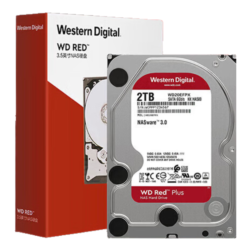 �������� WD NAS��еӲ�� Red Pro��������plus ��С��ҵ���索��NASϵͳ 1049.0Ԫ����1049Ԫ/����