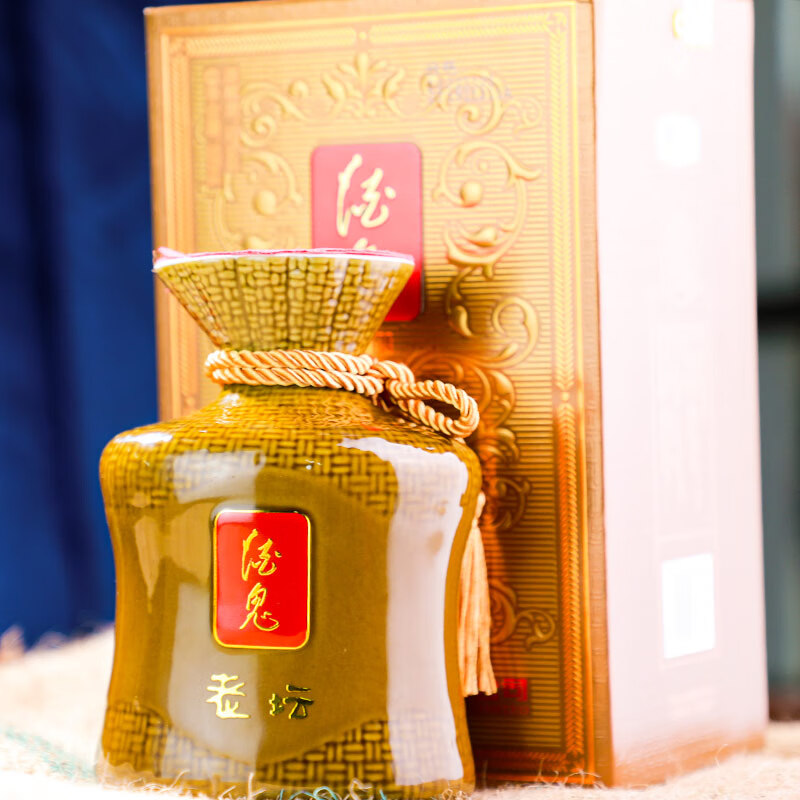 酒鬼老坛精酿  经典馥郁香型纯粮白酒 自饮 送礼 宴请 52度 500mL 6瓶 整箱礼盒装