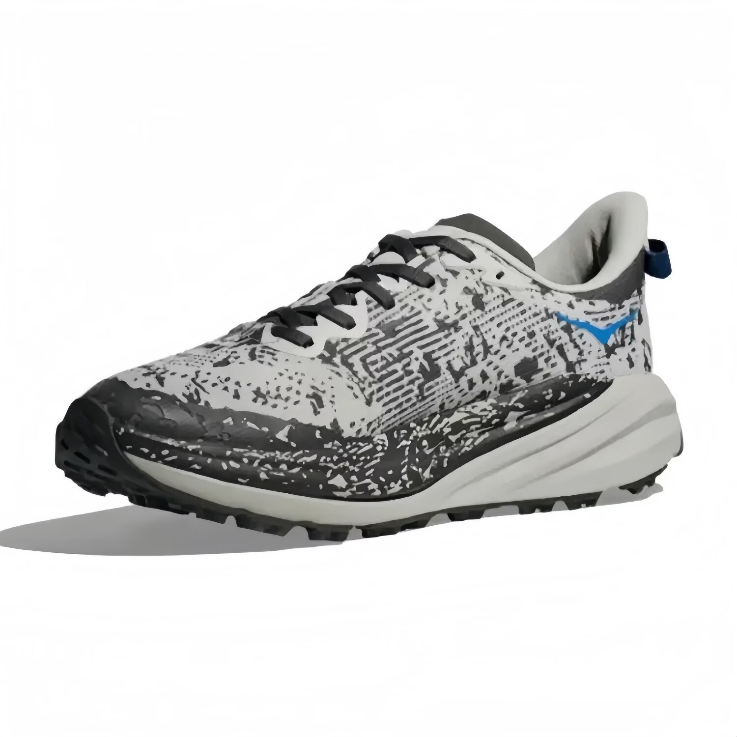 HOKA HOKA FOOT男女款飞速羚羊6运动休闲鞋 SPEEDGOAT 6 轻量透气越野跑鞋 星辰灰|太空蓝 45