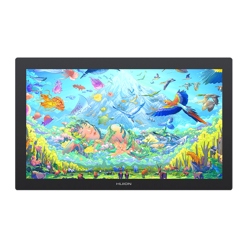 绘王(HUION)Kamvas Pro24 Gen3(4K)新款数位屏 电脑绘画手写屏 手绘屏 液晶数位板 专业超高清绘画显示器