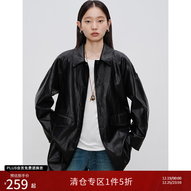 ����С�����¸��Żس���ɫpuƤ������Ů��Ƹ�2024�＾�¿�п����� �׺�ɫ M (4��) 219.5Ԫ