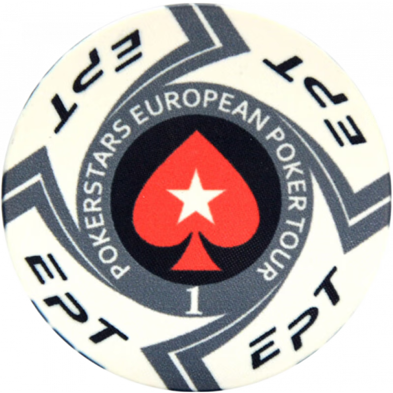 佳易娛樂（goodeasy）ept專用籌碼陶瓷麻將棋牌室積分代幣無面值籌碼 面值1-【25片裝】