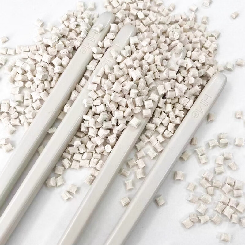 嗨米筷HiMe防霉抗菌家用食品级合金筷子耐高温无漆无蜡0色素科技筷 白色 8双 宇航级PAS高分子新材料