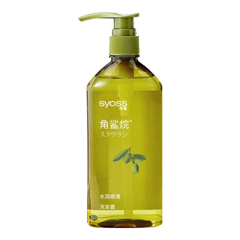 丝蕴（syoss）洗发水角鲨烷水润顺滑洗发露420ml 补水改善毛躁无硅油洗头膏