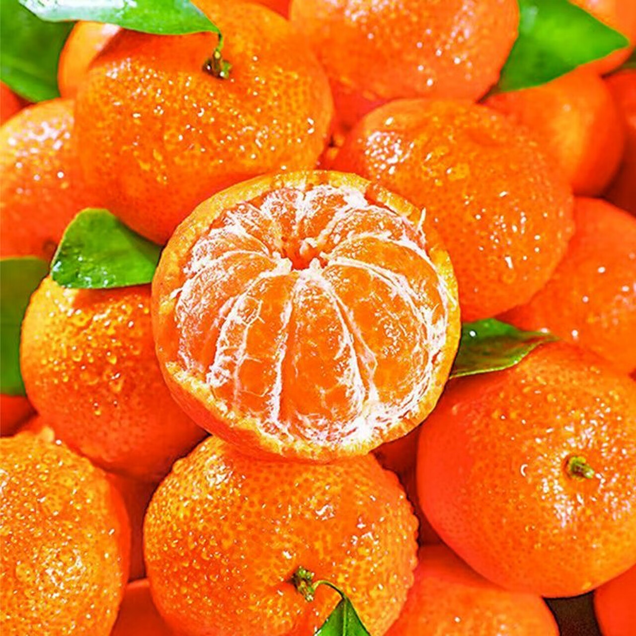 壹棵弘芯正宗现摘爆甜柑橘子新鲜水果当季酸甜口湖北椪柑橘子生鲜整箱 特选5斤超值装【自然成熟小果】净重约为4斤+
