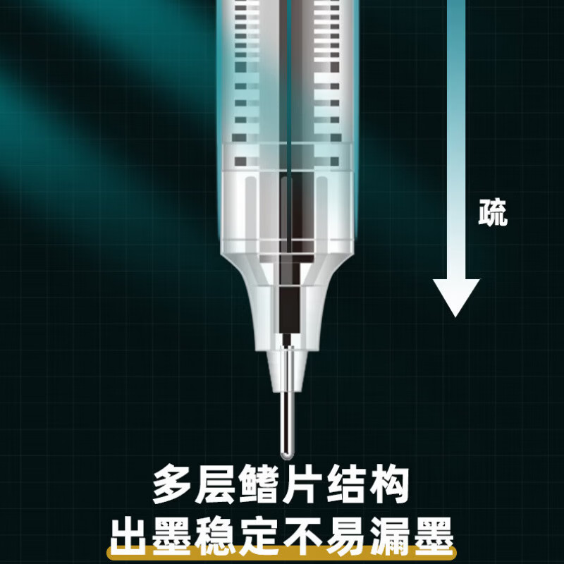 宝克直液式中性笔拍1含赠共24支 13.9元 - 线报酷