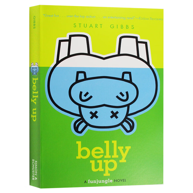 谁杀死了河马亨利 Belly Up 英文原版 谁杀死了河马亨利 欢乐丛林系列 8-12岁儿童文学小说青少年阅读进口原版英语书 Stuart Gibbs