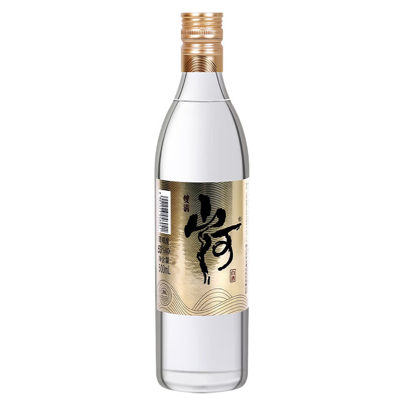 双沟山河大曲 浓香型白酒 送礼自饮 纯粮酒 口粮酒 53度 500mL 1瓶 单瓶装
