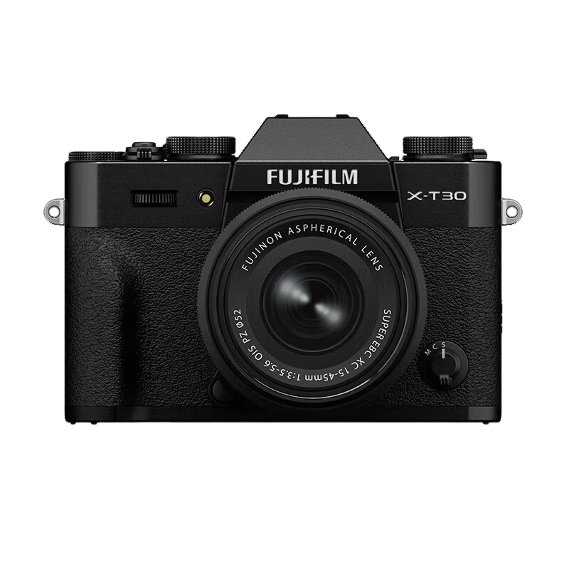 富士（FUJIFILM）XT30三代 XT30III XT30II/二代升級款套機 微單數(shù)碼便攜照相機  6KVlog視頻攝影 富士XT30 III 黑+15-45 (輕裝廣角) 官方標(biāo)配【64G卡+肩帶+usb線】