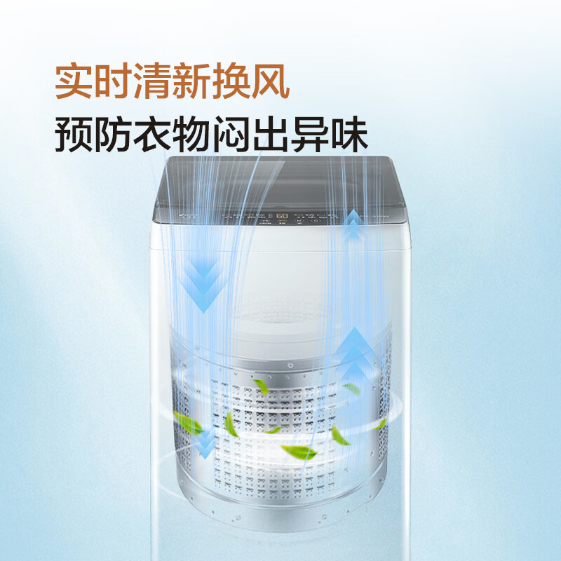 海尔（Haier）出品 统帅波轮洗衣机 全自动家用 出租房8公斤小型 京东自营以旧换新家电补贴 XQB80-L539