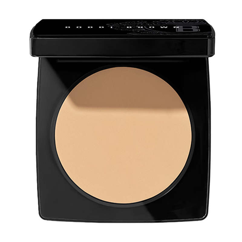 芭比波朗羽柔蜜粉餅#5控油定妝遮瑕補(bǔ)妝粉餅生日禮物