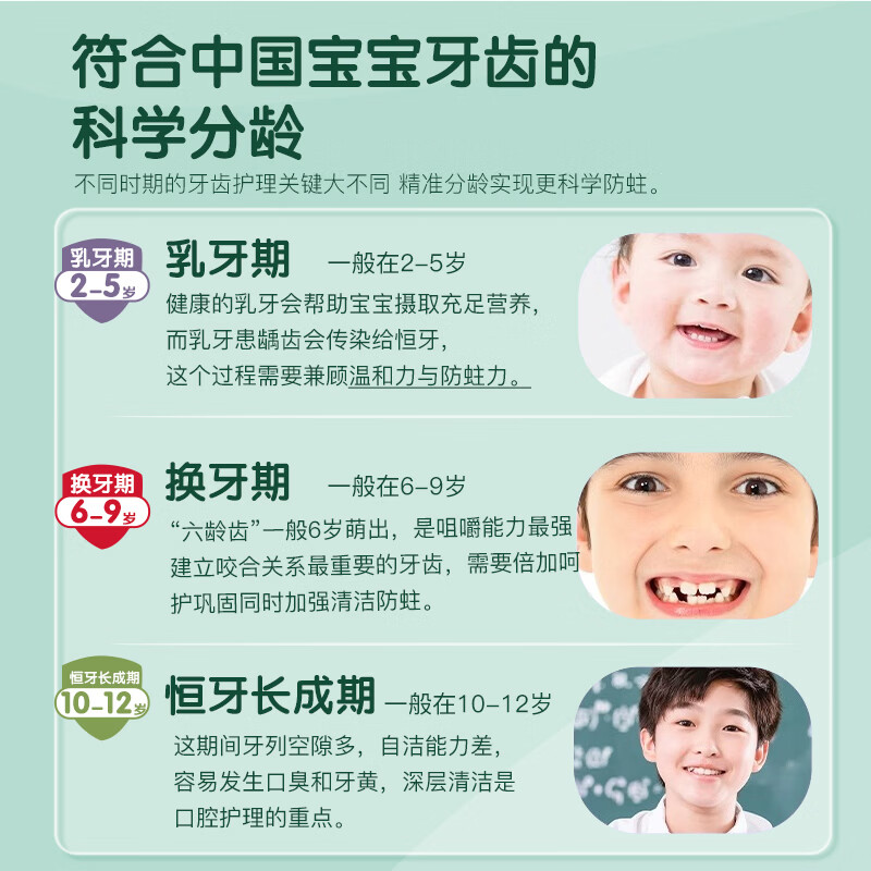 晚芽日记儿童牙膏3一12儿无氟护齿固齿宝宝防蛀牙膏 【3-12岁】 草莓1支 新升级无氟低泡