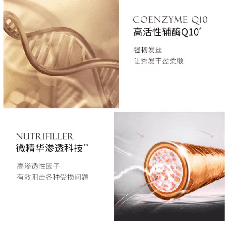 施华蔻专业(Schwarzkopf Professional)施华蔻 蓬松修护洗发水 保丽Q10 丰盈 1000ml四瓶装 护发素1000mL【4瓶装】