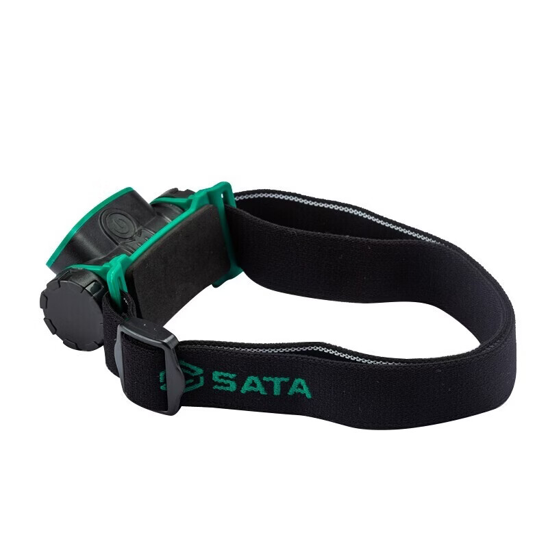 世达(SATA)户外夜钓神器多功能聚泛光两用头灯充电式防水专业级高续航高强度 90716防水锂电头灯150LM