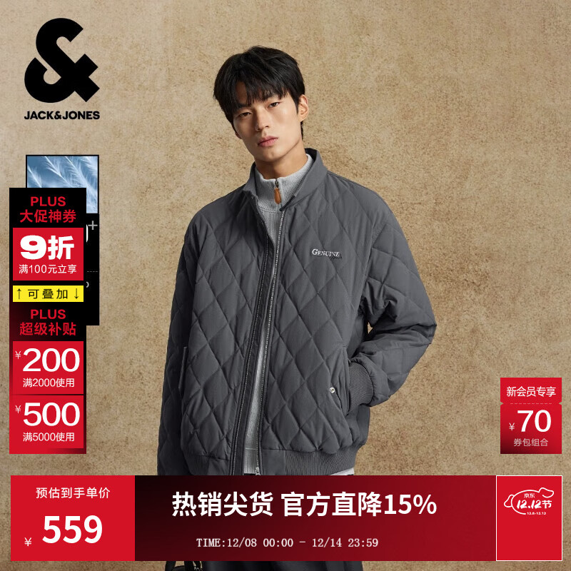 �ܿˡ���˹��JACK&JONES����װ25���ﶬ���ᱡ���޷���ʿ���п��ɶ̿�����Ѽ�޼п����� E39������� L ��180�� 402.3Ԫ