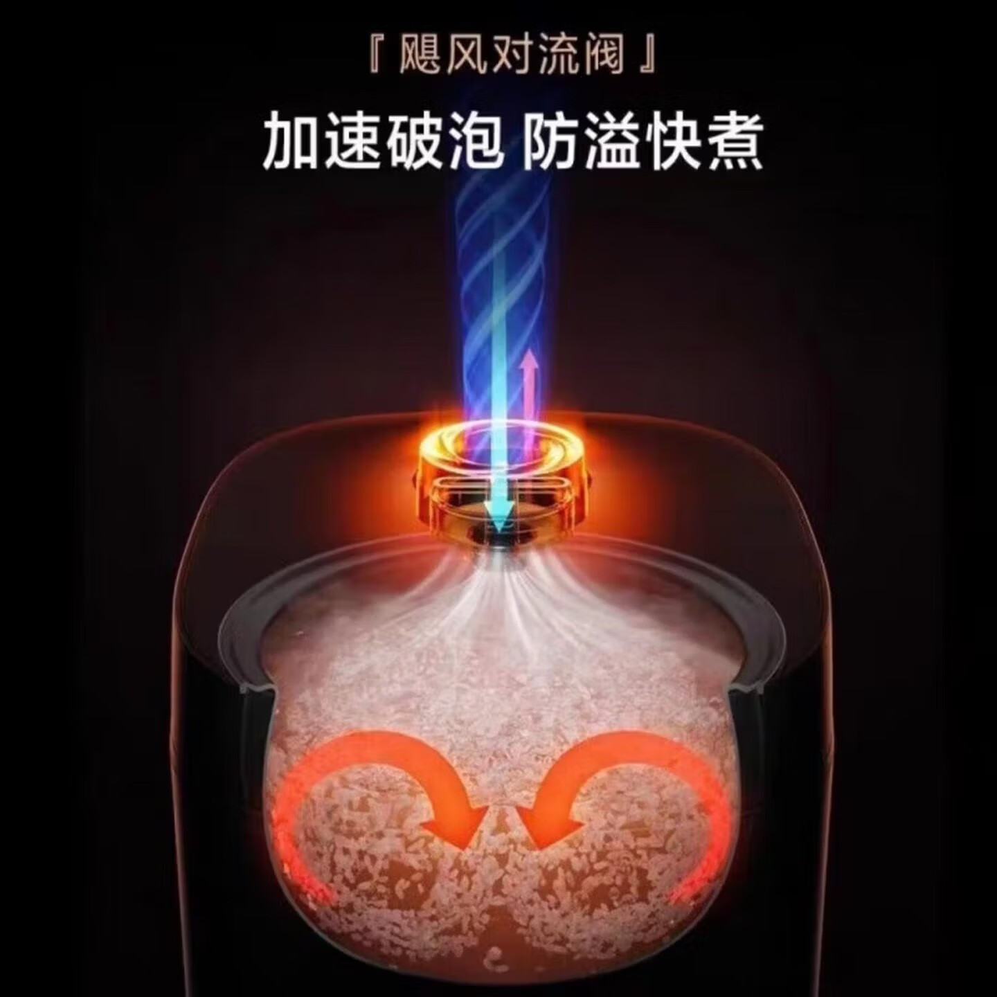 美的（Midea）电饭煲5升大容量电饭锅4-5-6-8-10人家用抗菌青瓷内胆微压柴火饭智能多功能一体多用煮饭粥蛋糕 5L 【抗菌聚能】升级大容量