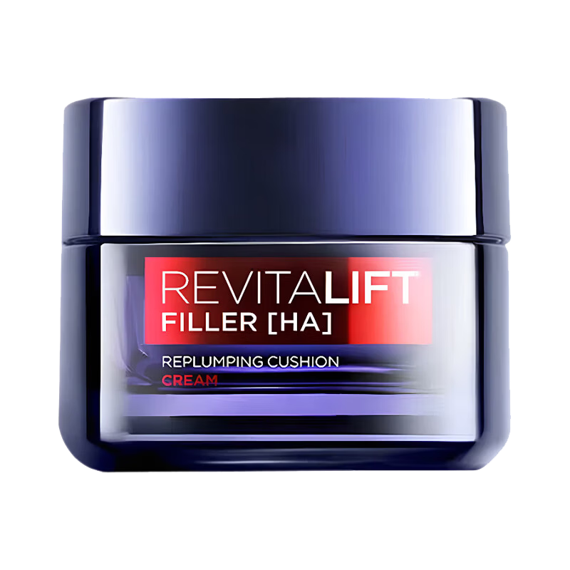 欧莱雅（LOREAL）复颜玻尿酸水光充盈导入面霜50ml 零点霜 玻尿酸保湿补水面霜