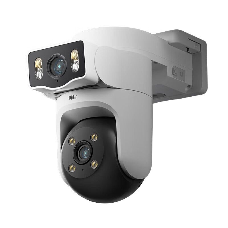 神眸PT4双目户外太阳能4G监控摄像头 PT4-2025新品上市（白色） 64G