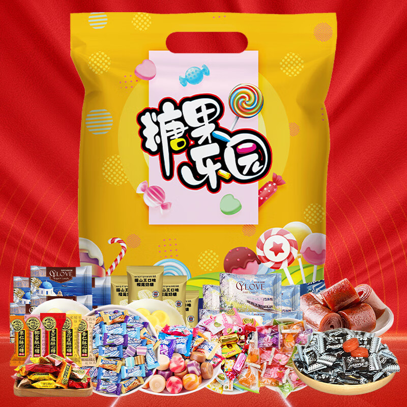 ������˹�츣��ϲ�ǹ�1600g/��Լ188�� ��Ӳ�ǹ�ɢװ��Ʒ�ƶ��ζ��ʳ 152.73Ԫ��3��(��50.91Ԫ/��)