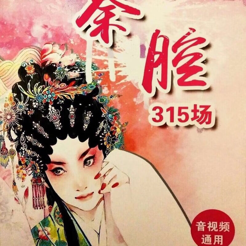 音频u盘优盘/二进宫/音箱u盘视频机优盘 16gb:秦腔315场u盘音视频2用