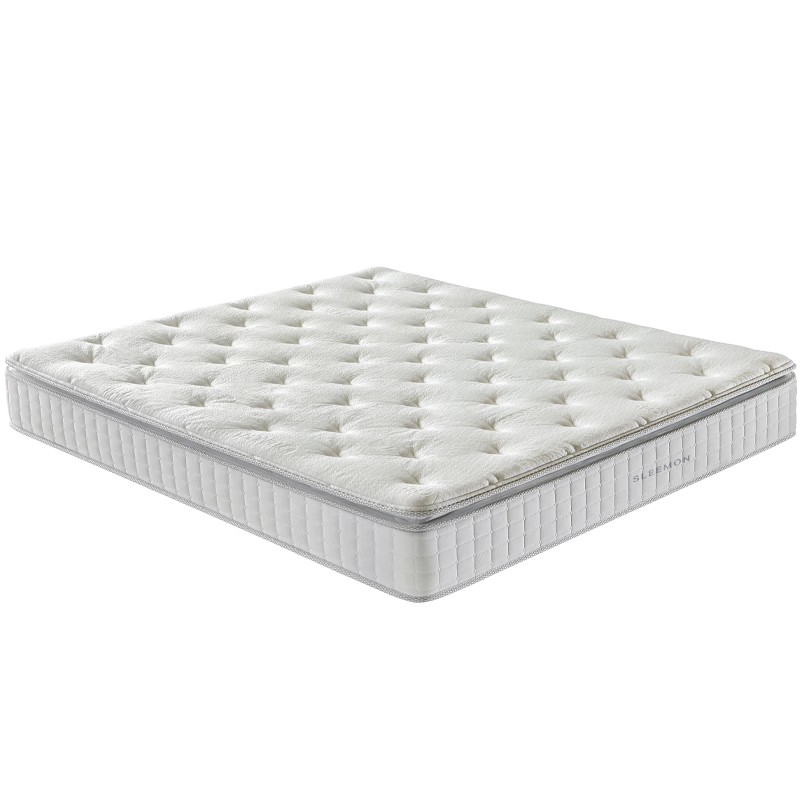 喜临门乳胶黄麻床垫 轻音独袋弹簧床垫 席梦思 白骑士 lite版【单睡感/22cm】-性价比拉满 1.8*2米