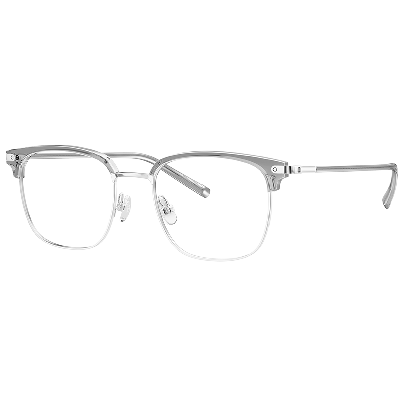 暴龍(BOLON)近視眼鏡框 輕商務(wù)眉架復(fù)古半框造型可配近視鏡片 BJ6105